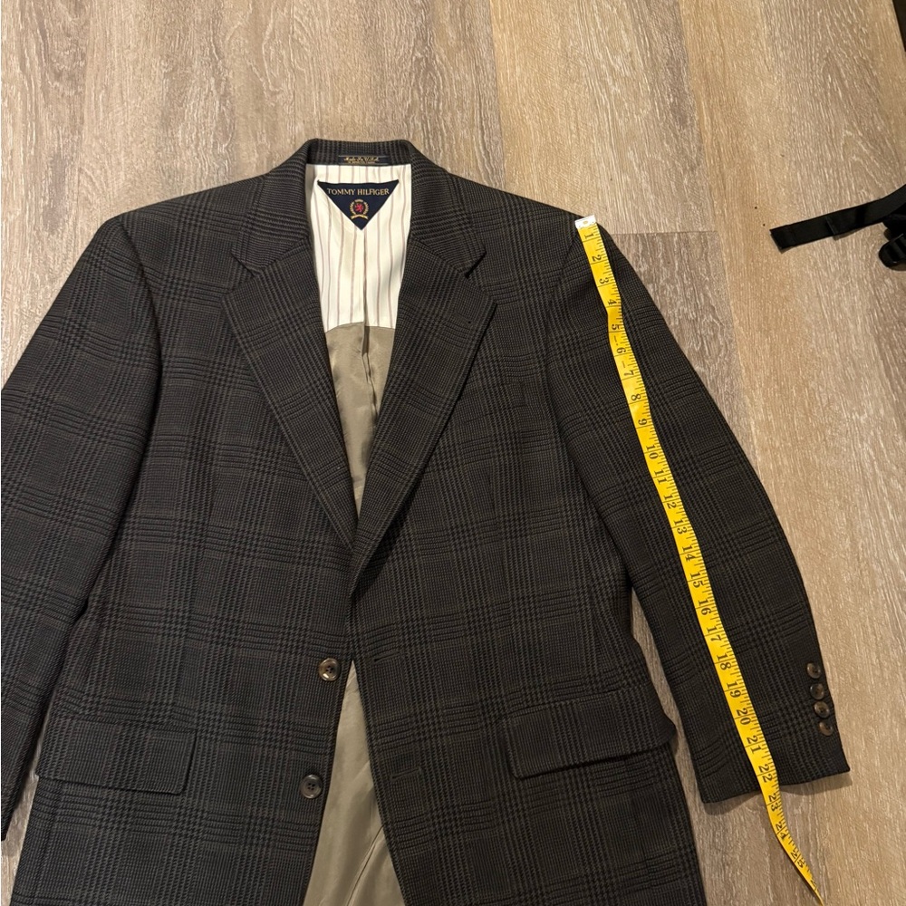 VTG Tommy Hilfiger Grey Blazer 38r